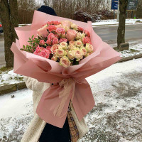 Букет з квітів "Ніжна окраса"