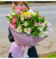 Букет із альстромерії "Рубікон"