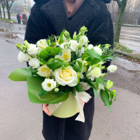  Квіти в коробці "Чарівна історія"