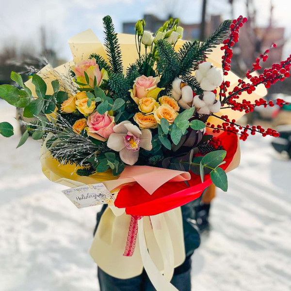 Зимовий букет «Промінь»